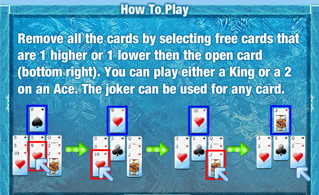 Snowy Solitaire Rules